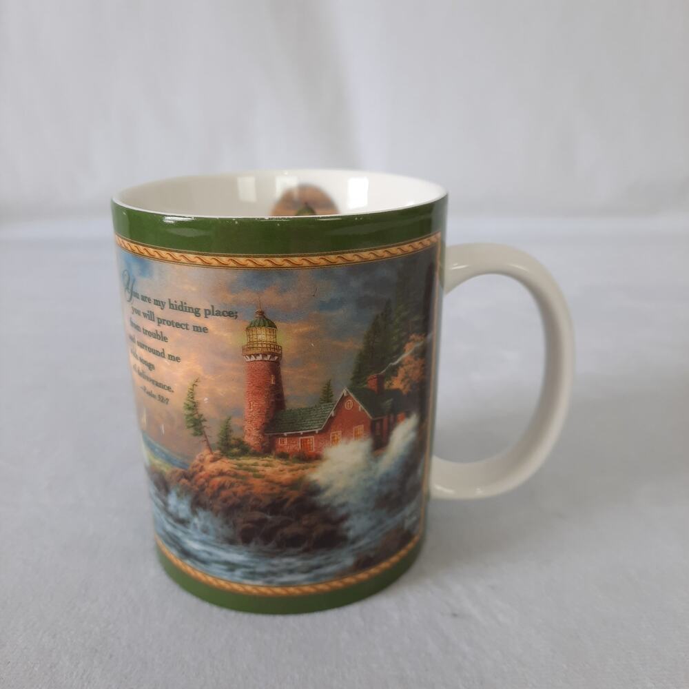 Thomas Kincaid Vintage Coffe/Tea Mug, Gift Courage